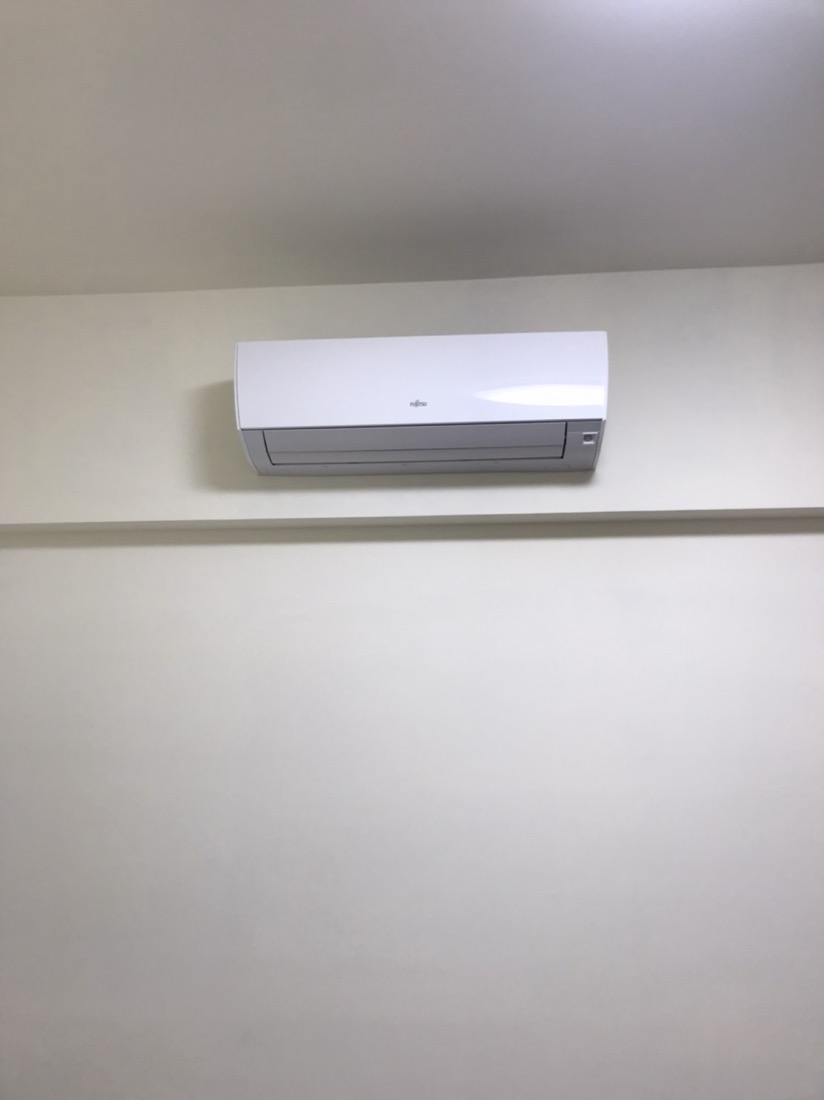 富士通分離式室內機安裝完成實景
